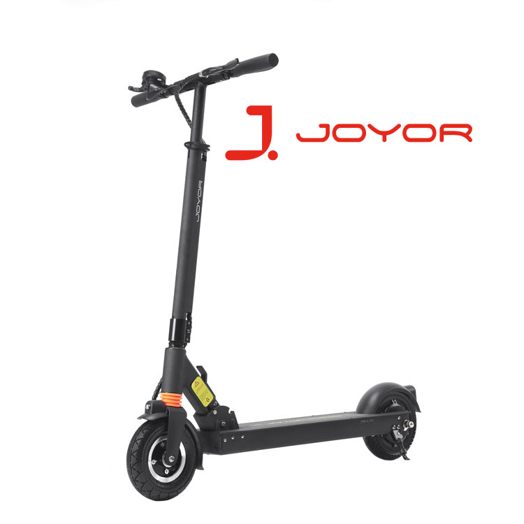 JOYOR F1 Lightest Scooter - 36V, 700W Peak, 30kmh, 25km, Front & Rear LED, Front Suspension, Foldable & Adjustable Handle