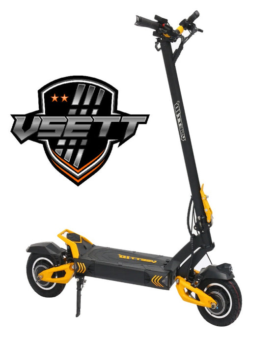 VSETT 10+ The Next Generation Of Electric Scooters - 60V 21 / 25.6 / 28AH LG, 5600W Peak Power, 80Kmh, NFC Key Lock, FREE POUCH