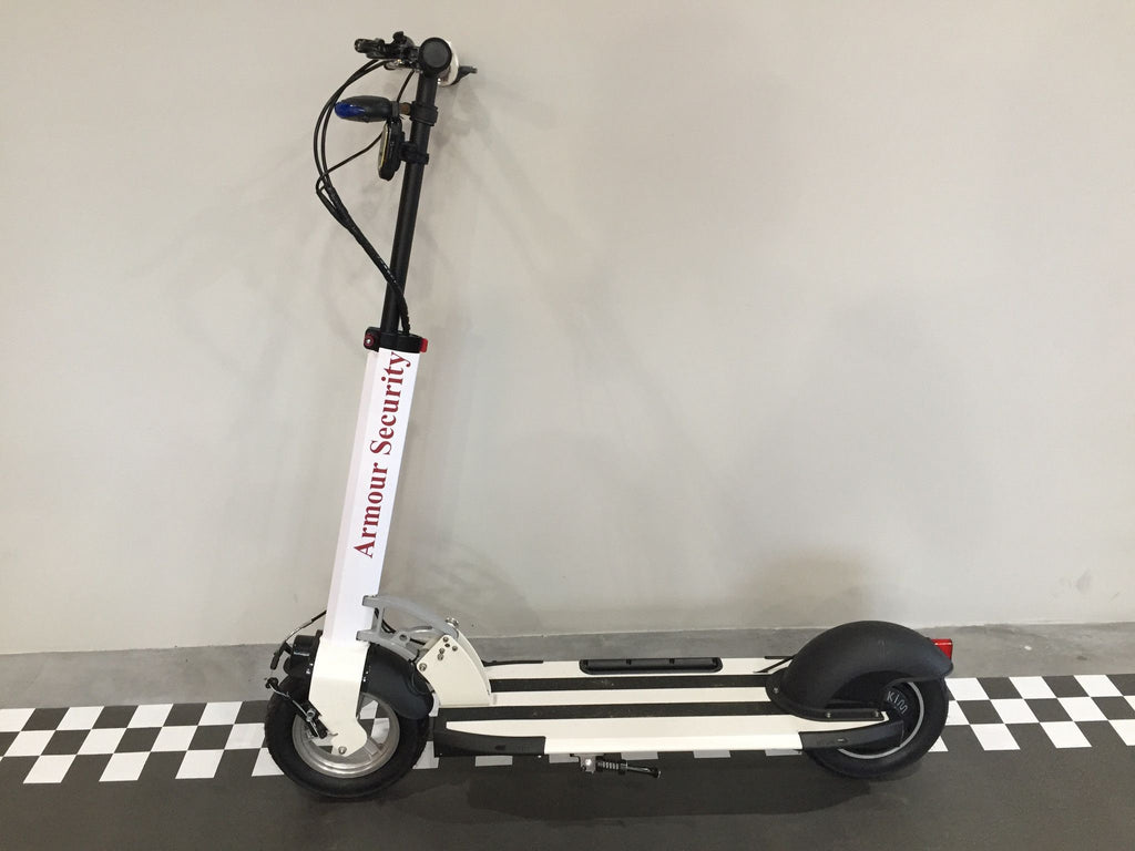 Protective Laminate and Corporate Decal - Scootology - Malaysia's Best Electric Scooter 